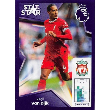 Virgil van Dijk Stat Star Liverpool 372