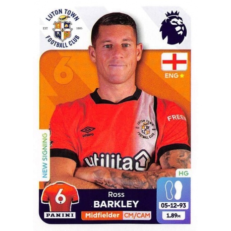 Ross Barkley Luton Town 387