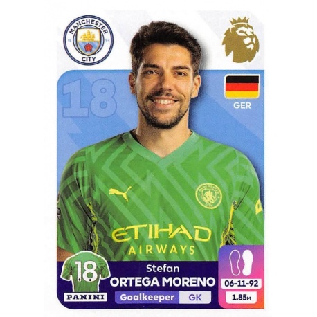 Stefan Ortega Moreno Manchester City 406