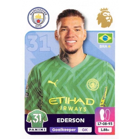 Ederson Manchester City 407