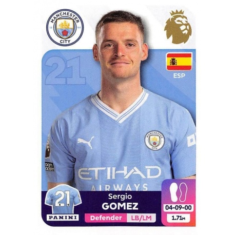 Sergio Gomez Manchester City 412