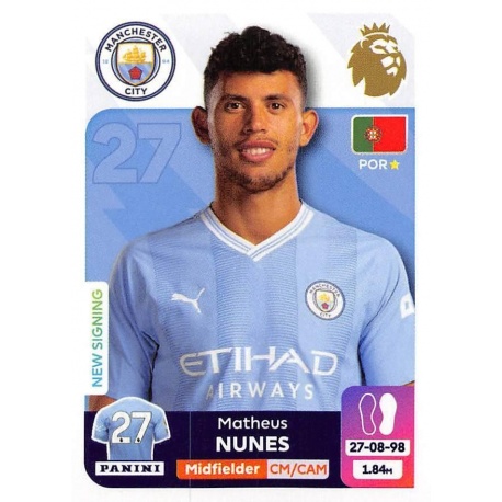 Matheus Nunes Manchester City 423