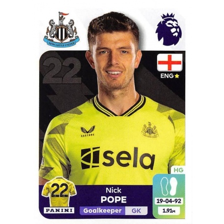 Nick Pope Newcastle United 465