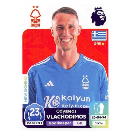 Odysseas Vlachodimos Nottingham Forest 494