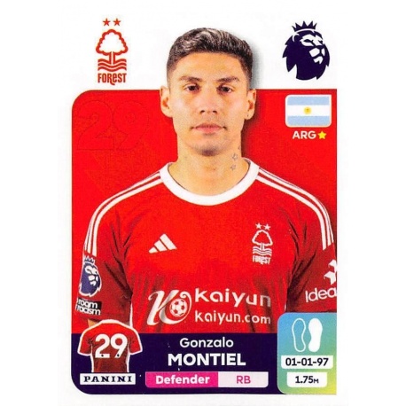 Gonzalo Montiel Nottingham Forest 500