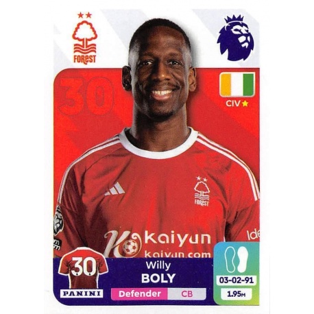 Willy Boly Nottingham Forest 501