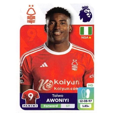 Taiwo Awoniyi Nottingham Forest 510