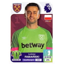 Łukasz Fabiański West Ham United 580