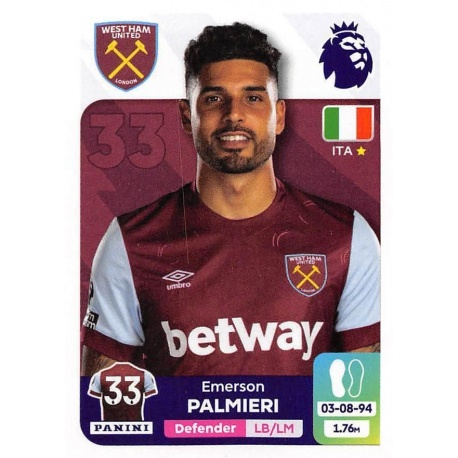 Emerson Palmieri West Ham United 589