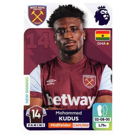 Mohammed Kudus West Ham United 593