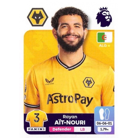 Rayan Ait-Nouri Wolverhampton Wanderers 612