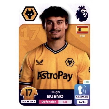 Hugo Bueno Wolverhampton Wanderers 615