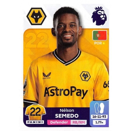 Nelson Semedo Wolverhampton Wanderers 617