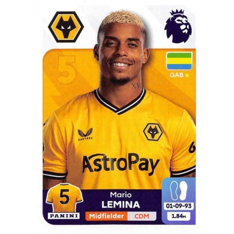 Mario Lemina Wolverhampton Wanderers 619