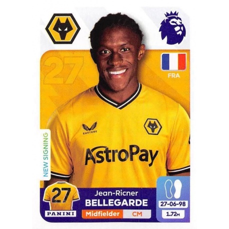 Jean-Ricner Bellegarde Wolverhampton Wanderers 624