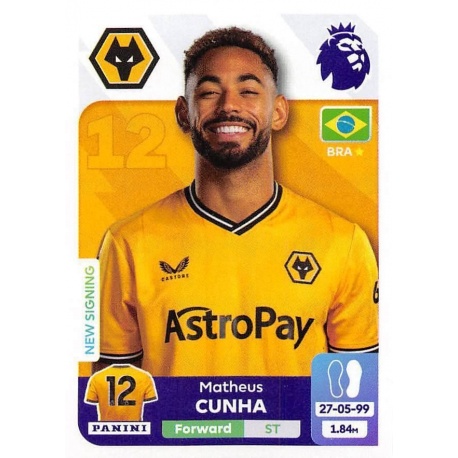 Matheus Cunha Wolverhampton Wanderers 628