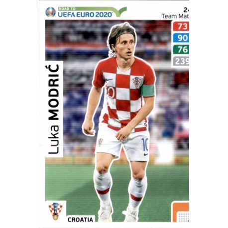 Luka Modrić Croatia 24 Adrenalyn XL Road To Uefa Euro 2020