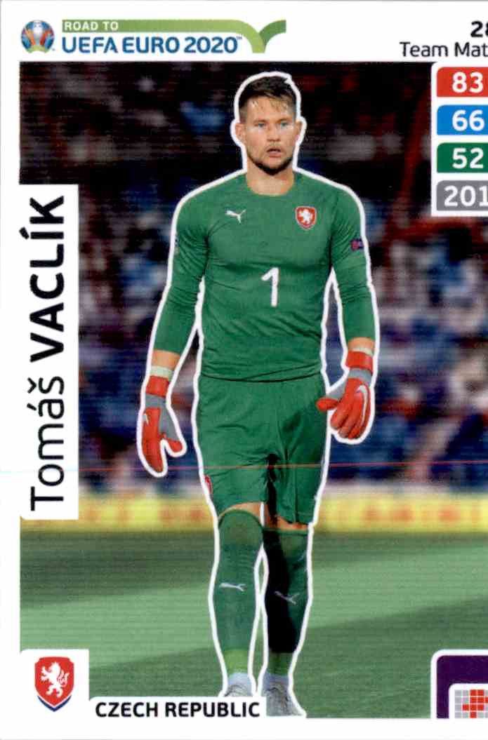 Buy Soccer Cards Tomas Vaclik Czech Republic Panini Road To Uefa Euro 2020 Adrenalyn Xl