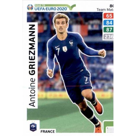 Antoine Griezmann France 80 Adrenalyn XL Road To Uefa Euro 2020