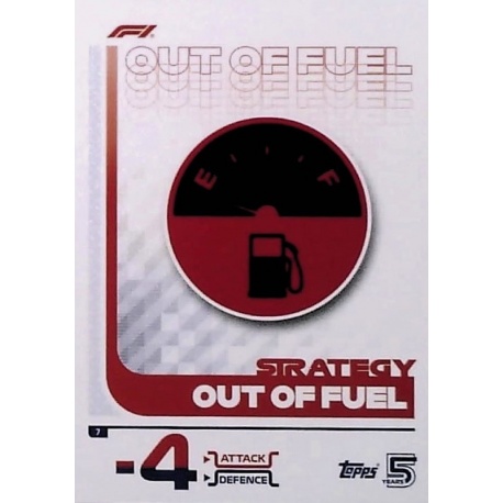 Out of Fuel Strategy Card 7