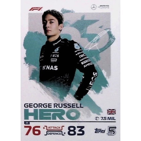 George Russell F1 Team Mercedes 25