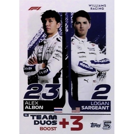 Team Duo F1 Team Williams 66