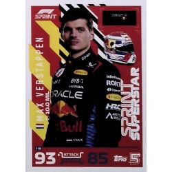 Max Verstappen Sprint Superstar 118