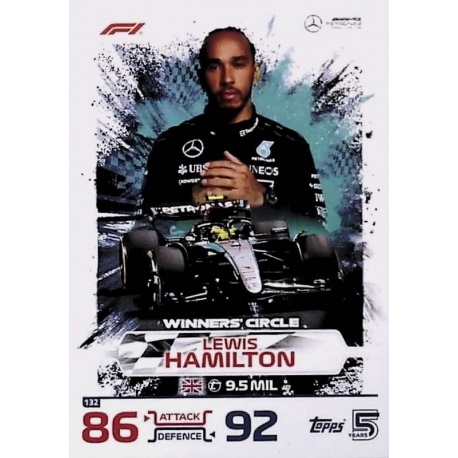 Lewis Hamilton F1 Winners 132