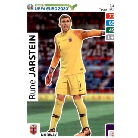 Rune Jarstein Norway 145 Adrenalyn XL Road To Uefa Euro 2020