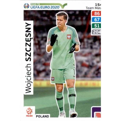 Wojciech Szczęsny Poland 154 Adrenalyn XL Road To Uefa Euro 2020