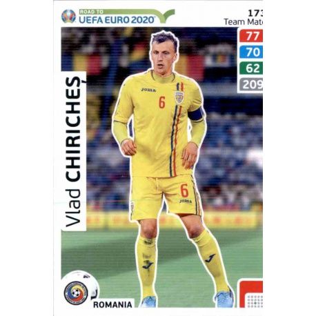 Vlad Chiricheș Romania 173 Adrenalyn XL Road To Uefa Euro 2020