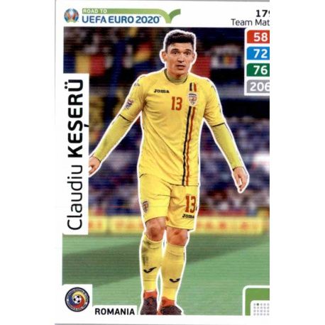 Claudiu Keșerü Romania 179 Adrenalyn XL Road To Uefa Euro 2020