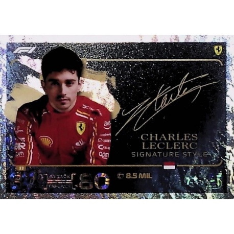 Charles Leclerc Signature Style 33