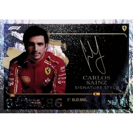 Carlos Sainz Signature Style 36