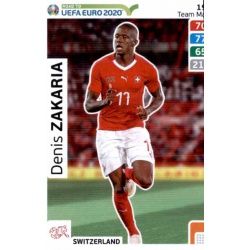 Denis Zakaria Switzerland 196 Adrenalyn XL Road To Uefa Euro 2020