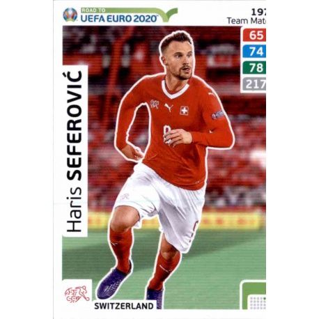 Haris Seferović Switzerland 197 Adrenalyn XL Road To Uefa Euro 2020