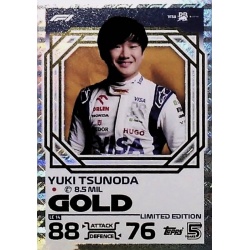 Yuki Tsunoda Limited Edition - Gold LE14