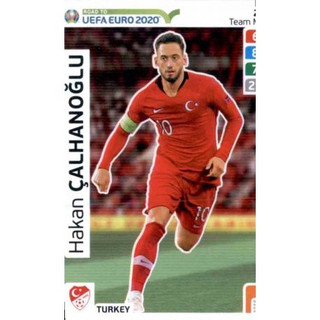 Hakan Çalhanoğlu Turkey 223 Adrenalyn XL Road To Uefa Euro 2020