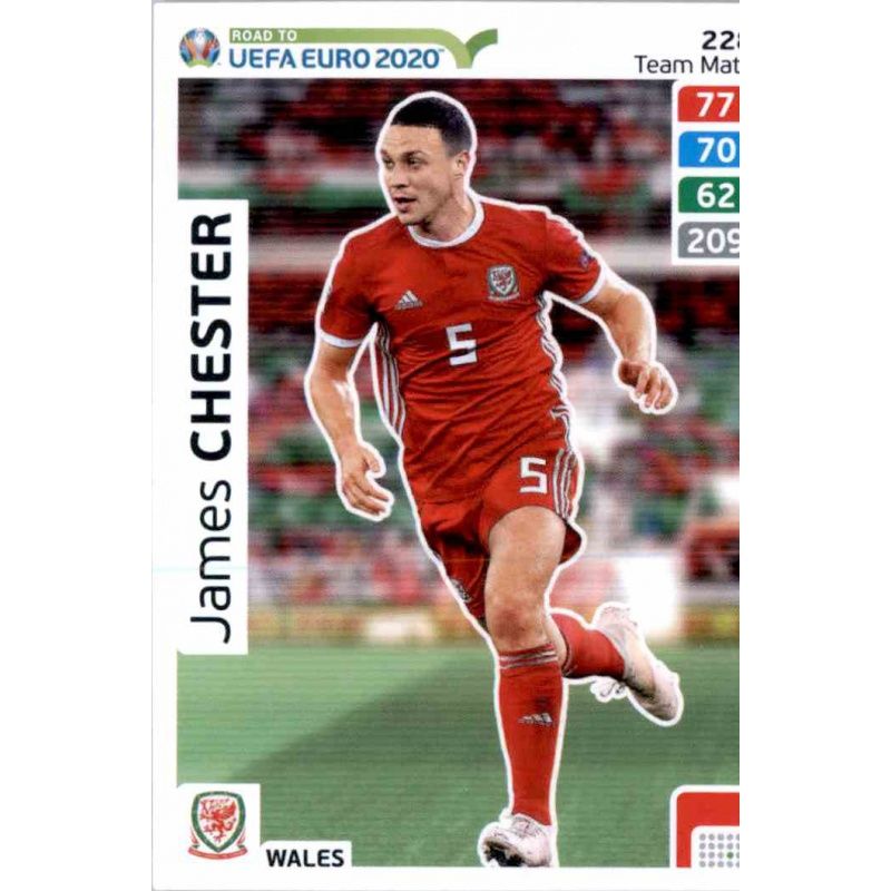 Venta James Chester Wales Adrenalyn Xl Road To Euro