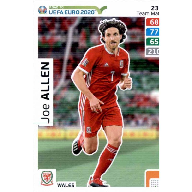 Comprar Trading Cards Joe Allen Wales Adrenalyn Xl Road To Euro