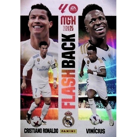 Cristiano Ronaldo / Vinícius Flash Back Real Madrid 425