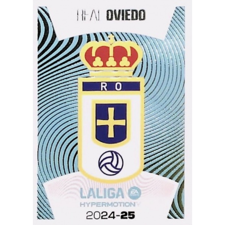 Escudo La Liga Hypermotion Real Oviedo 18