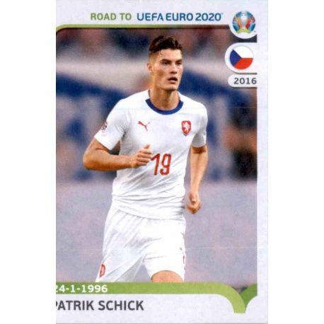 Patrik Schick Czech Republic 65 Panini Road to UEFA EURO 2020 Sticker Collection