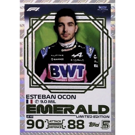 Esteban Ocon Limited Edition - Emerald LE40