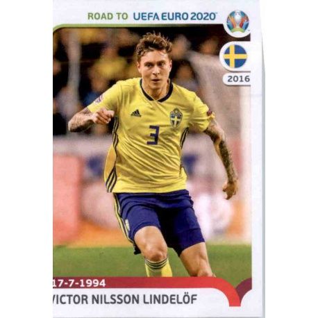 Buy Stickers Victor Nilsson Lindelöf Road To Uefa Euro 2020 Panini