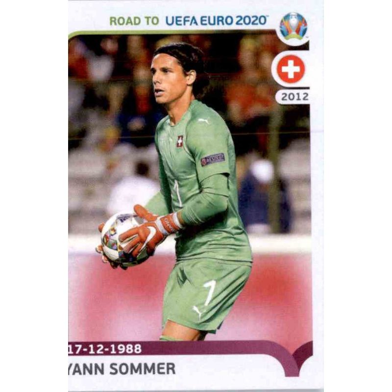 Sale Online Yann Sommer Panini Road To Uefa Euro 2020