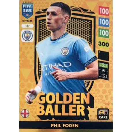 Phil Foden Golden Baller Manchester City 3