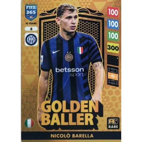 Nicolò Barella Golden Baller Inter Milan 8