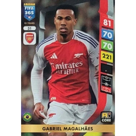 Gabriel Magalhães Arsenal 31