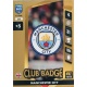 Club Badge Manchester City 64